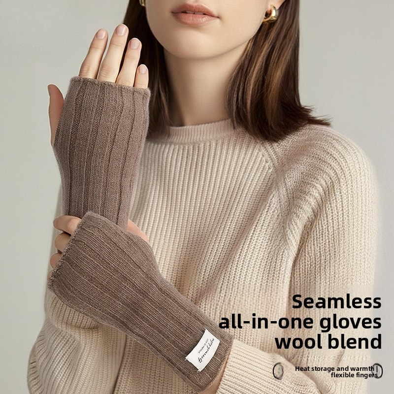 Kışlık Parmaksız Örgü Eldivenl - Wool Glove Lined incelemesi ve fiyatı