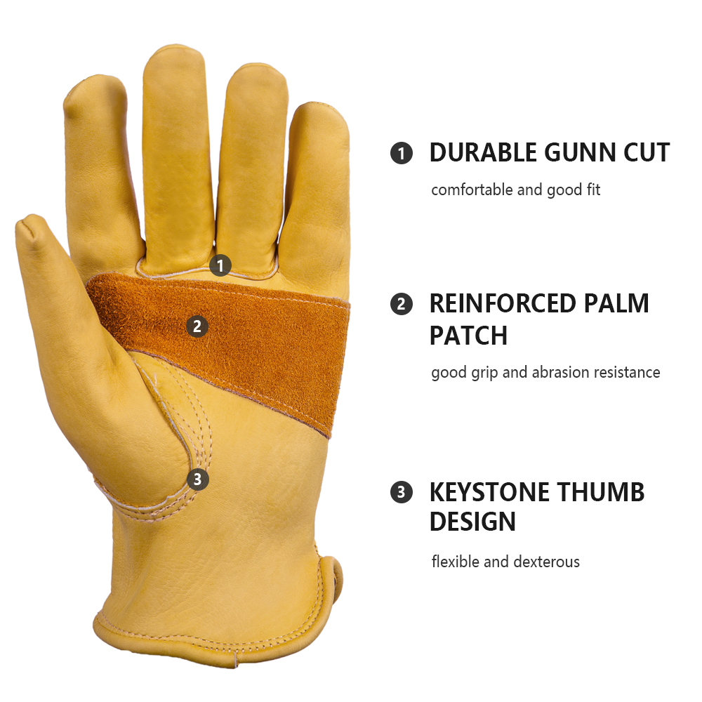 1 Çift Deri İş Eldiveni, Sığır - Leather Driving Glove incelemesi ve fiyatı